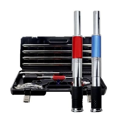 Capacidad fuerte 4 engranajes silenciador de pistolas de clavos de acero Slag automático Rivet Nailer para Max Longitud de clavos 2 1/2IN