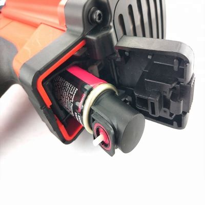 Batería de pistola de clavos de gas inalámbrico alimentada para clavado rápido y preciso de concreto