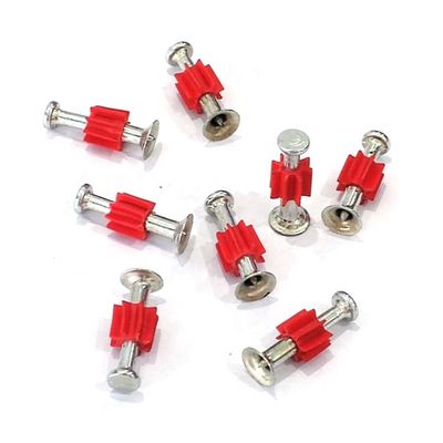 Diámetro general de la cabeza 25 mm Polvo de acero actuado clavos de tiro de hormigón con 4 mm de base