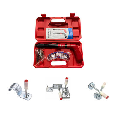 Pequeño y portátil artefacto de techo silenciador sujetador 33cm Mini arma de clavos de techo