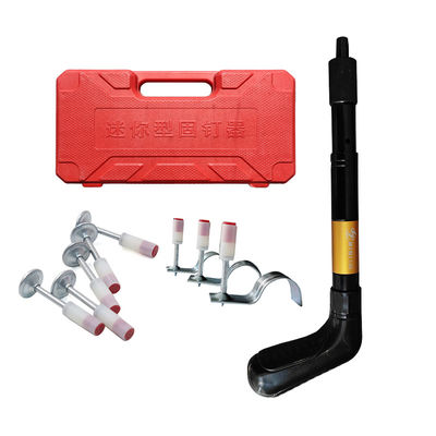 Pequeño y portátil artefacto de techo silenciador sujetador 33cm Mini arma de clavos de techo