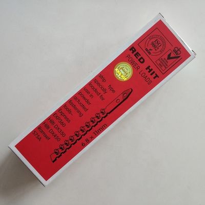 S1 JL RED HIT Cargas de potencia.27 CAL 6.8 * 11 Cartuchos con y acero al carbono
