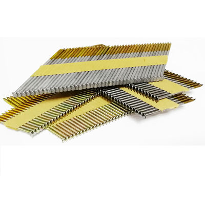 2" 3-1/2" clavos de marco estándar ISO 34 grados con electro galvanizado
