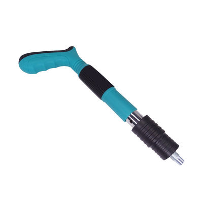 33cm Azul Mini Nail Gun Acero con bajo ruido para pared de cemento Decoración del hogar Industrial
