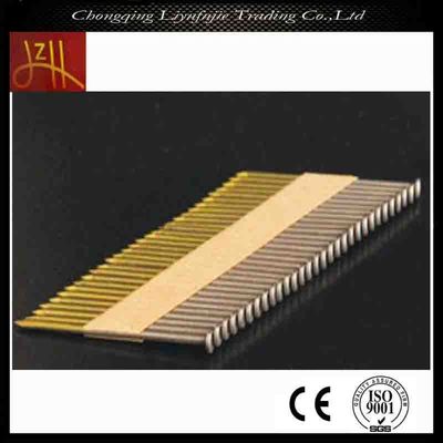 Clavos de banda de plata blancos revestidos con zinc para cables de 2,87 a 3,3 mm en bulto