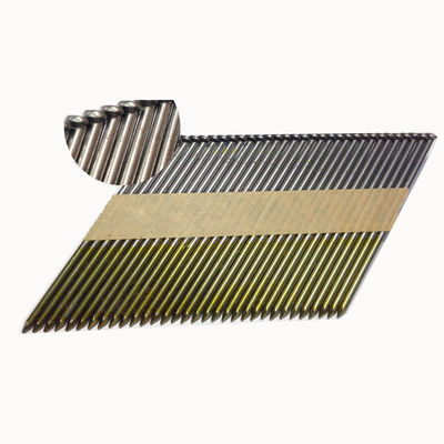 2.87-3.3mm Diámetro de la cabeza 21 bandas angulares de plástico con uñas con GB estándar