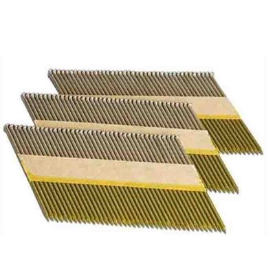 Papel de 34 grados enmarcado pegatinas pegatinas de papel pegatinas de accionamiento pines de hardware sujetadores de 7,0 mm Dia de la cabeza