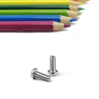 ISO estándar Zinc acabado de alta cantidad de acero inoxidable 304 cabeza redonda cruzada de la máquina de corte de panelas tornillo