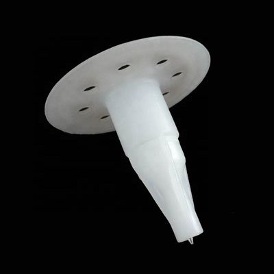 7.6 mm Diámetro de la cabeza Fijación de aislamiento de plástico 50 mm para la norma ISO y la eficiencia