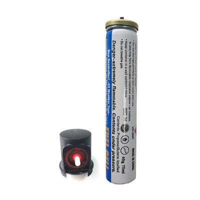 1200 inyecciones de propano butano 165 mm Celdas de combustible de gas aerosoles de latas para el marco de clavos