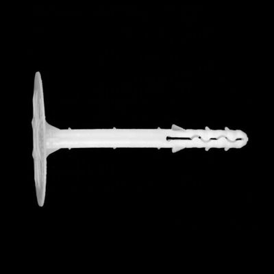 Tornos de acero al carbono a medida Anclas de clavos de fijación de aislamiento con lavadora de plástico de 55 mm