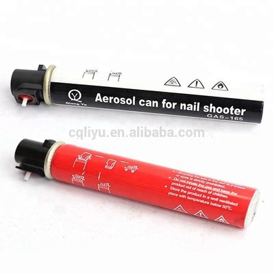 OEM aceptado cilindro de gas de pistola de clavos 165mm 154mm pila de combustible para el clavador de gas