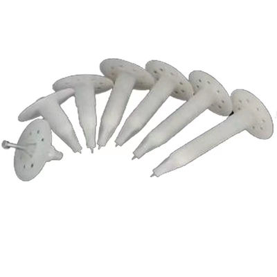 Clavos de aislamiento de acero Pinos de accionamiento para pared de aislamiento Diámetro de cabeza estándar ISO de 60 mm