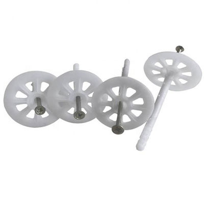3Diámetro de la baraja de.7 mm Clavos aislantes de acero de cabeza plana para la instalación de paredes aislantes