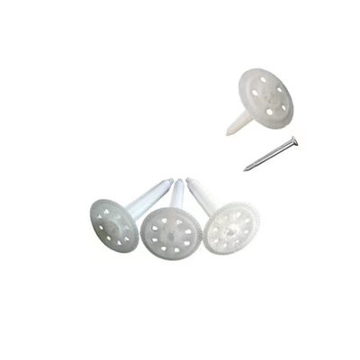 3Diámetro de la baraja de.7 mm Clavos aislantes de acero de cabeza plana para la instalación de paredes aislantes