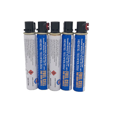 Capacidad nominal 40 g/80 ml Célula de combustible de gas para enmarcar la pistola de clavos Largura/Diámetro 31.5/165 mm