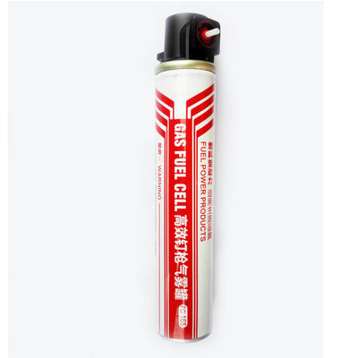 Capacidad nominal 40 g/80 ml Célula de combustible de gas para enmarcar la pistola de clavos Largura/Diámetro 31.5/165 mm