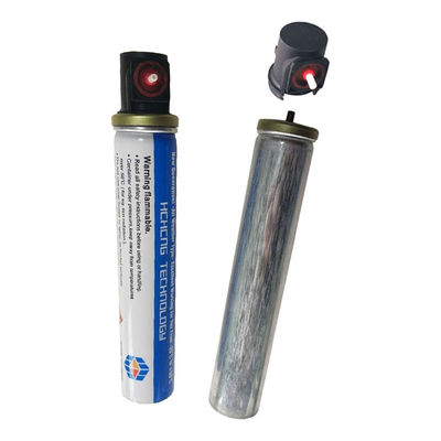 Botella de propano y butano personalizada para pistola de clavos inalámbrica 31.5 x 165 mm
