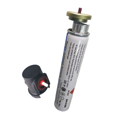 Botella de propano y butano personalizada para pistola de clavos inalámbrica 31.5 x 165 mm