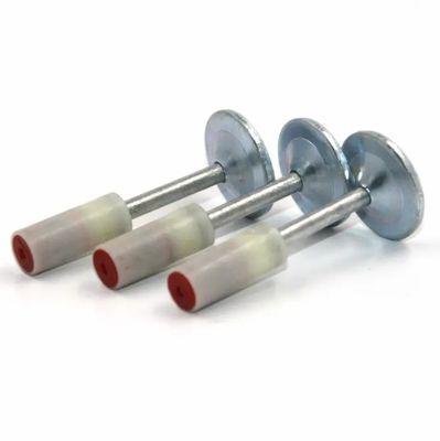 3.7mm Diámetro de la base de la cabeza plana sujetadores de techo para 32/42mm clavos de incendio integrados
