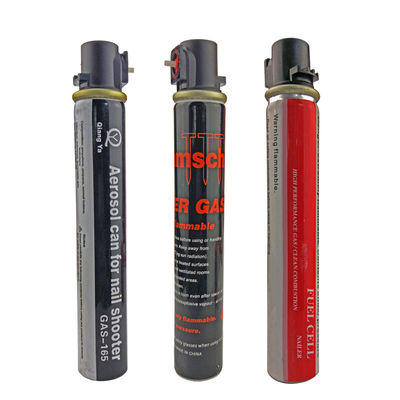 1100-1200 disparos Celular de combustible Tanque de gas de propano butano para el uso de pistolas de clavo de gas industrial