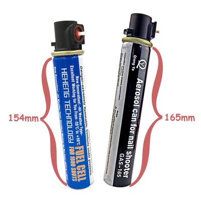 Célula de combustible de 165 mm para gas Concrete Nailer 1000 disparos Apoyo personalizado