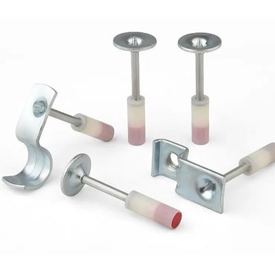 3.7mm cabeza plana de los clavos de techo a prueba de sonido y a prueba de agua electro galvanizado