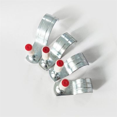 Clavos de hormigón de fijación integrados de techo de disparo con base lisa y estándar ISO