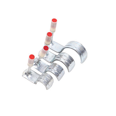 Correa lisa 16mm 20mm 25mm de decoración de tubería de agua clavos de hormigón techo clavos de clavos de tubería ajustable