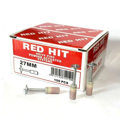 Clavos de techo de carga de energía de nitrocelulosa para mini acero de hormigón Pin de accionamiento en la herramienta de techo