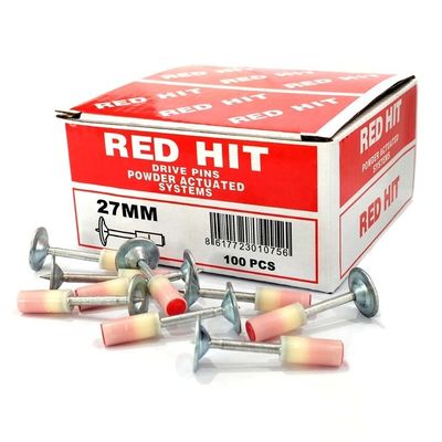 Clavos de acero de hormigón para el techo de disparo 27 mm de longitud