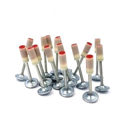 Clavos de acero de hormigón para el techo de disparo 27 mm de longitud