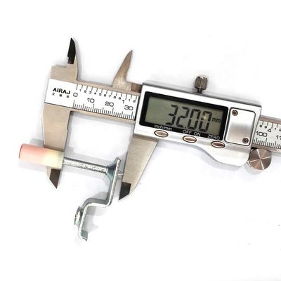 Silenciante clavos de disparo integrados para el bastón liso de concreto fijo cajas de techo 32mm