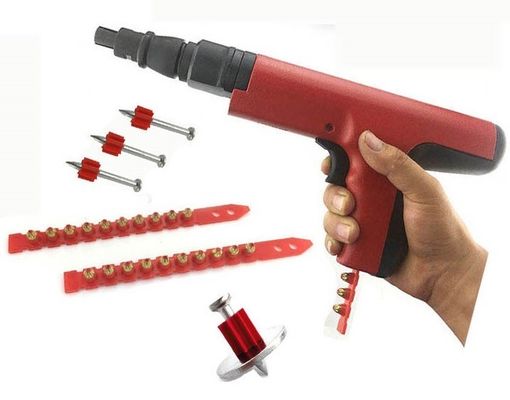 10-Shot Pin Nailer herramienta de fijación 340mm longitud 1in Min longitud del clavo para y fijación