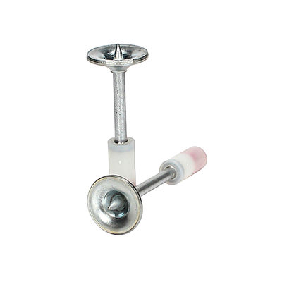 7.3mm Cabeza plana redonda 27mm Mini clip de techo para la reducción de ruido Pistola de techo de instalación