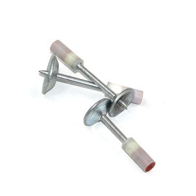 27 mm clavos redondos para mini techo cabeza de pistola de clavos diámetro 7,3 mm cabeza plana 200 pcs paquete
