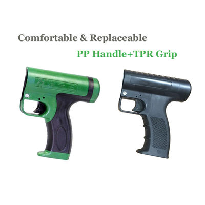 Pistola de clavos con accionamiento de mano con capacidad de reemplazo para un diseño cómodo y ligero