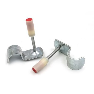3.7mm Dia de la junta mecánica galvanizado del techo de los pines de conducción para las uñas de la sujeción de tuberías