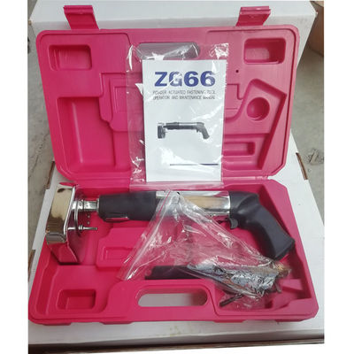 1 1/4IN Min Capacidad de longitud del clavo Pistola de clavo accionada por polvo ZG660 para placa de acero de hormigón