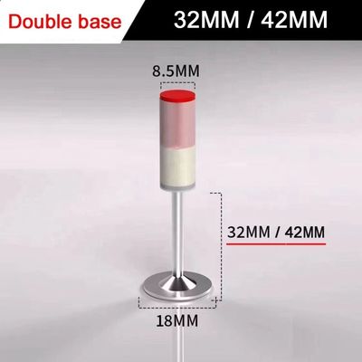 200PCS Pack 8mm cabeza de clavos redondos para la placa de acero y el hormigón de pared de techo fijaciones