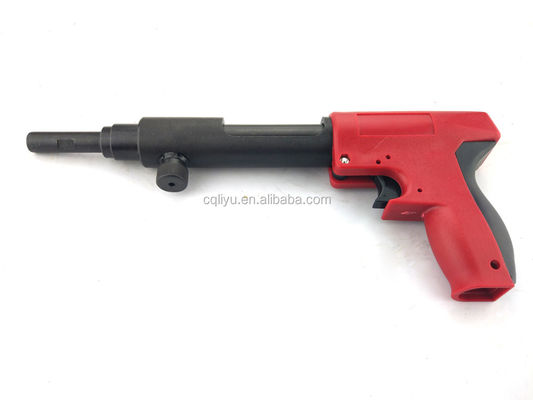 Herramienta de fijación de pistolas de clavos con una gran capacidad y fuente de energía manual