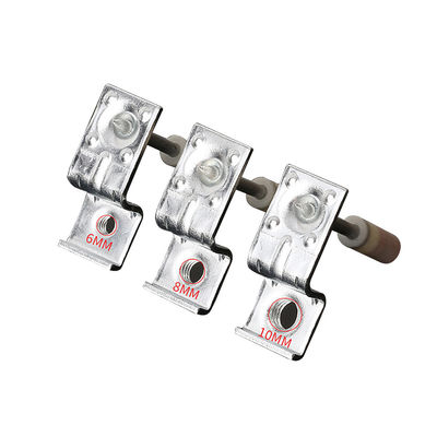 Clavos mecánicos de techo galvanizados M6 M8 M10 para decoración integrada de nitrocelulosa