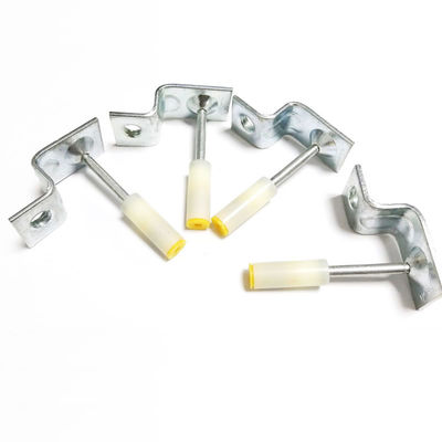 Pin de accionamiento de hormigón galvanizado brillante para el techo herramienta de disparo de cargas eléctricas 32mm 42mm