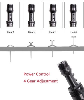 Silenciador de artefactos de techo de grado industrial Mini Cannon Nail Gun para clavar rápidamente