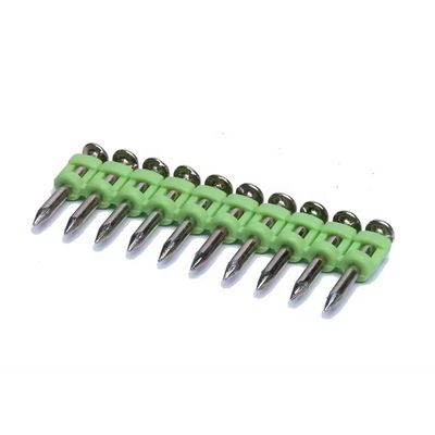 Pin de gas clavos sin gas pin de acero electro galvanizado con lavadora de plástico