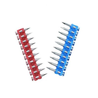 Pin de gas clavos sin gas pin de acero electro galvanizado con lavadora de plástico