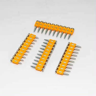 16-38 mm de longitud de paso de la vara de punta de bala de las uñas de gas para las uñas de accionar de gas galvanizado