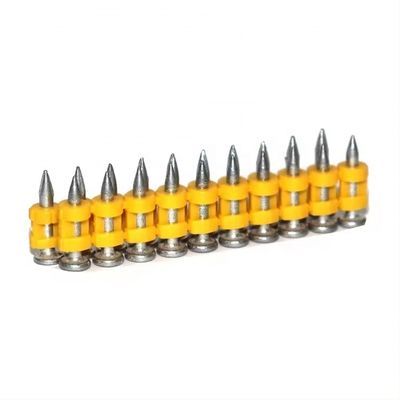 16-38 mm de longitud de paso de la vara de punta de bala de las uñas de gas para las uñas de accionar de gas galvanizado