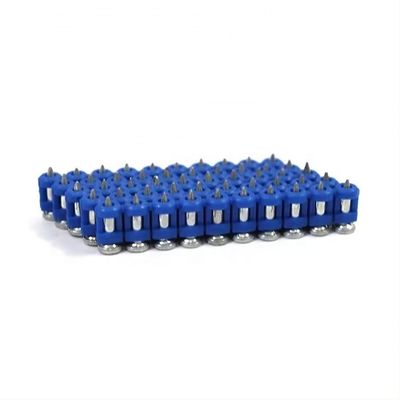 Concreto duro 15-40mm Lavadora de plástico Concreto disparar gas clavos pistola clavos HC6 Pinos de accionamiento