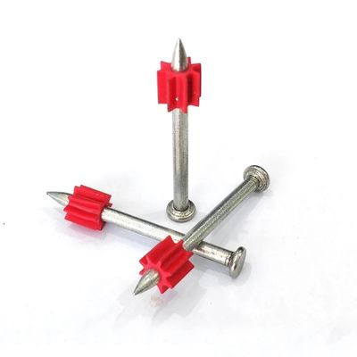 Lavadoras de PVC rojo Puños de acero para ventanas de aleación de aluminio 16-76 mm de longitud